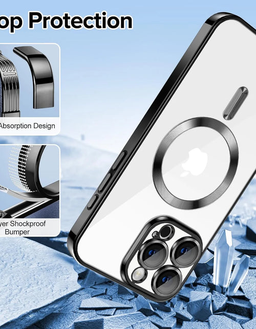 Load image into Gallery viewer, Funda Delgada a Prueba De Golpes Para Teléfono Celular Para Apple Iphone 15 Pro Max, Negro
